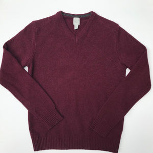 Giasone Merino Blend V-Neck Italian Sweater